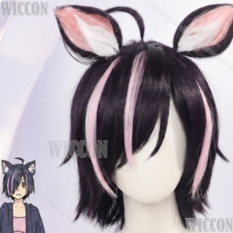 Cosplay Anime Pink Hair - Chainsmoker Cat Cosplay Hameko Easygoing Anal