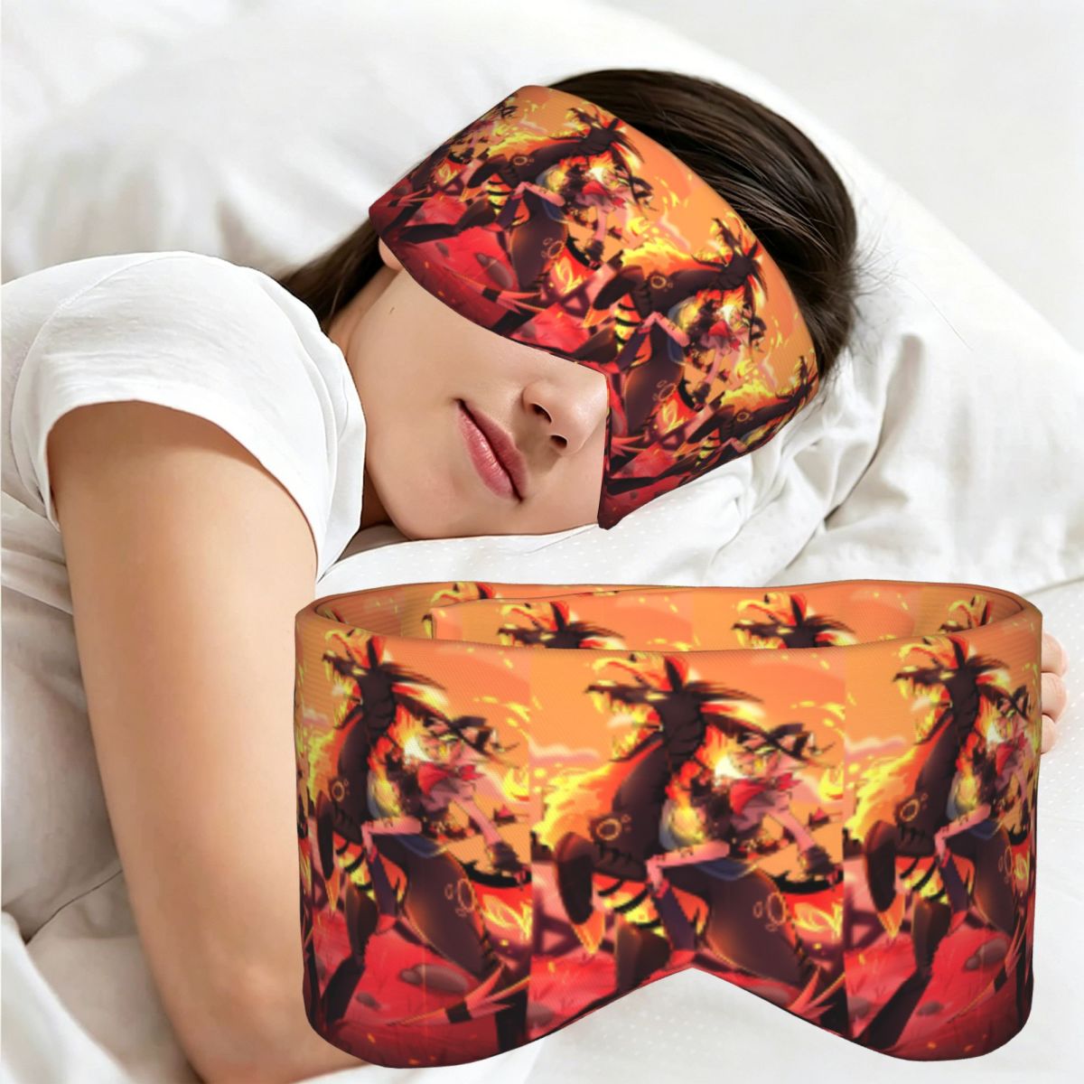 Anime & Cosplay Expo Acx 2025 - Anime Helluva Boss Striker sleep mask