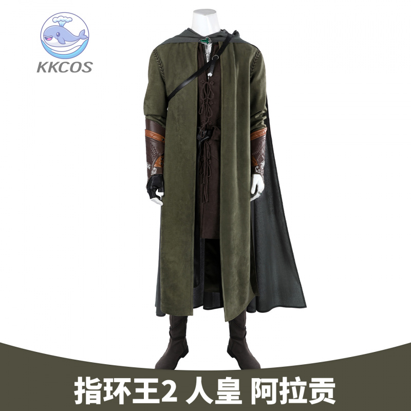 Anime Cosplay To Buy - RingLords Aragorn Cosplay Costume Top Pants