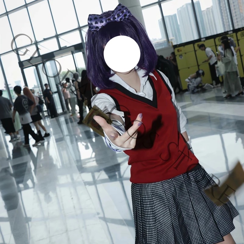 Anime Cosplay Kakegurui - A;3\v,7'd/Midari Ikishima Cosplay Costume Women Jk