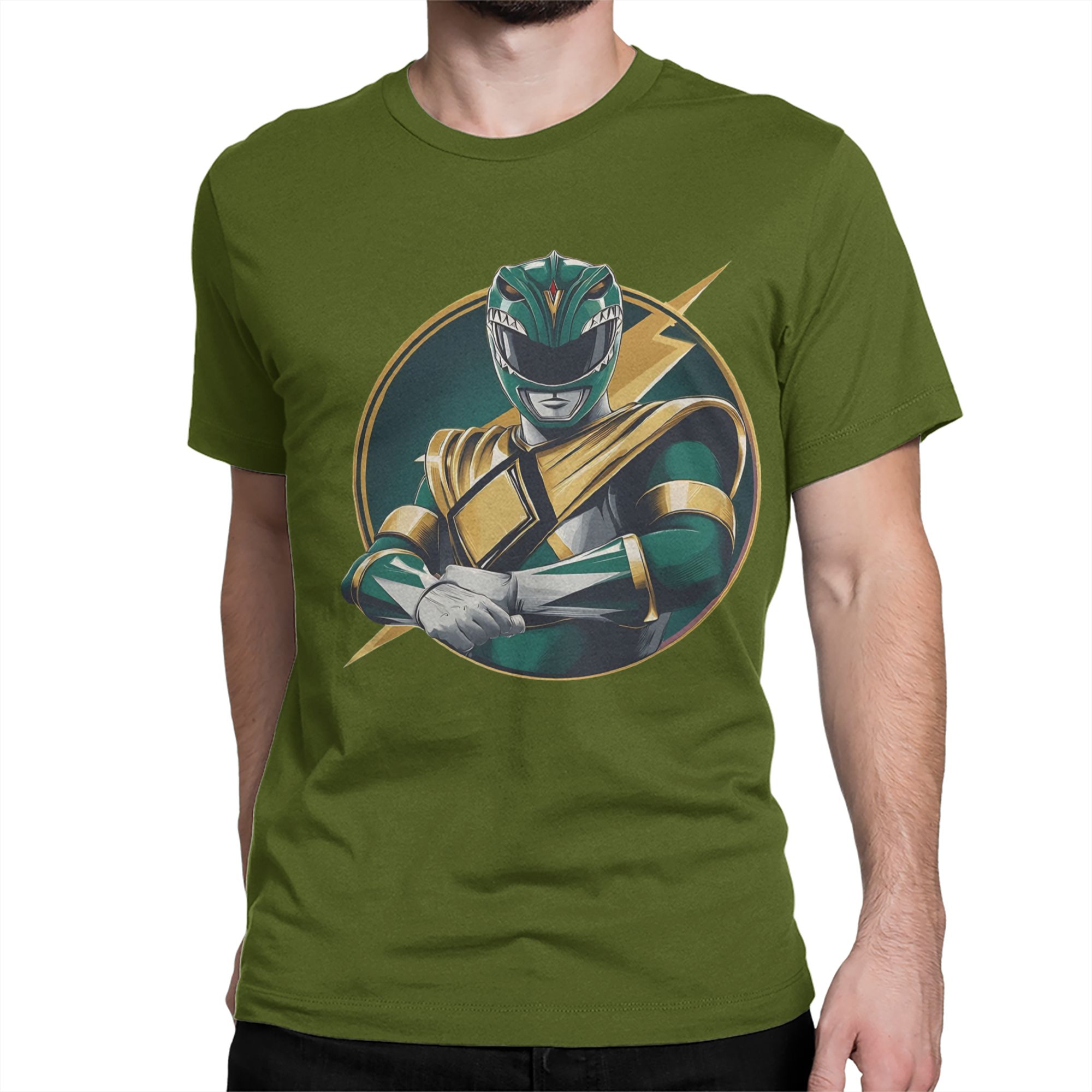 Green Power Rangers  T Shirt M - đánh giá và giá Anime Cosplay Ideas Male