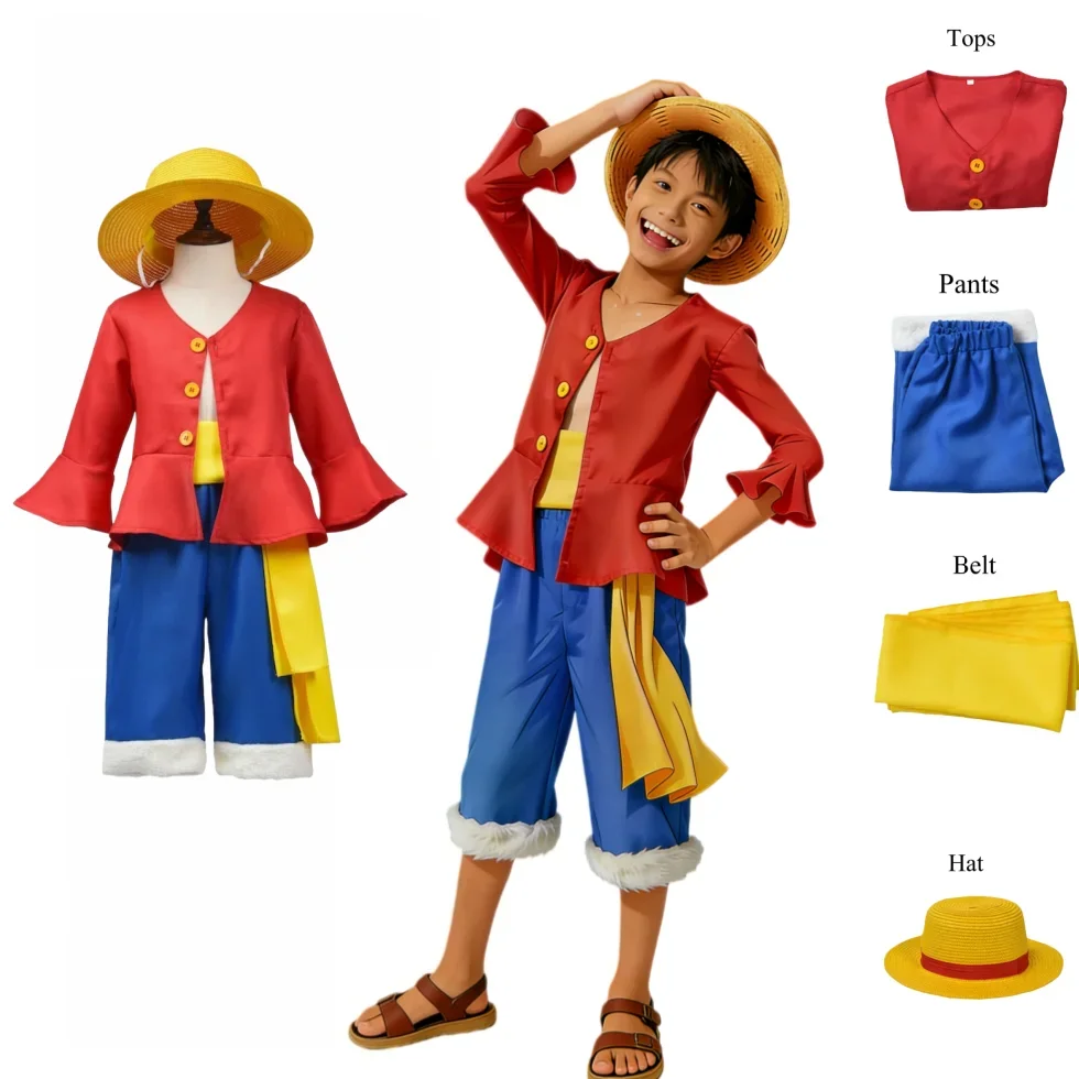 Halloween Anime M-Monkey D Luf - đánh giá và giá Anime Cosplay Luffy
