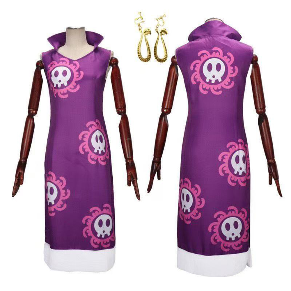Anime Boa Hancock Cosplay Cost - đánh giá và giá Violet Evergarden Dress