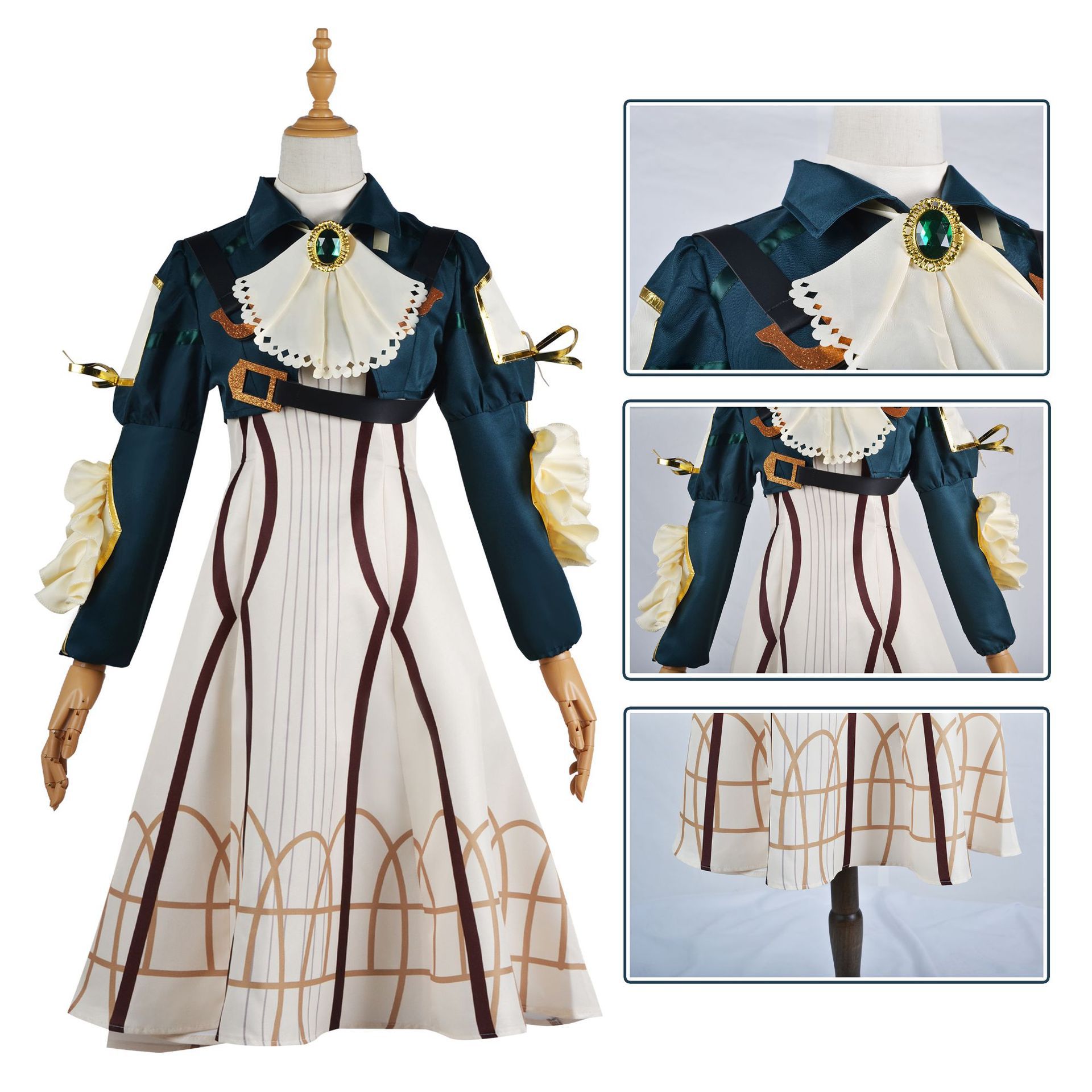 Anime Violet Evergarden Cospla - đánh giá và giá Violet Evergarden Dress