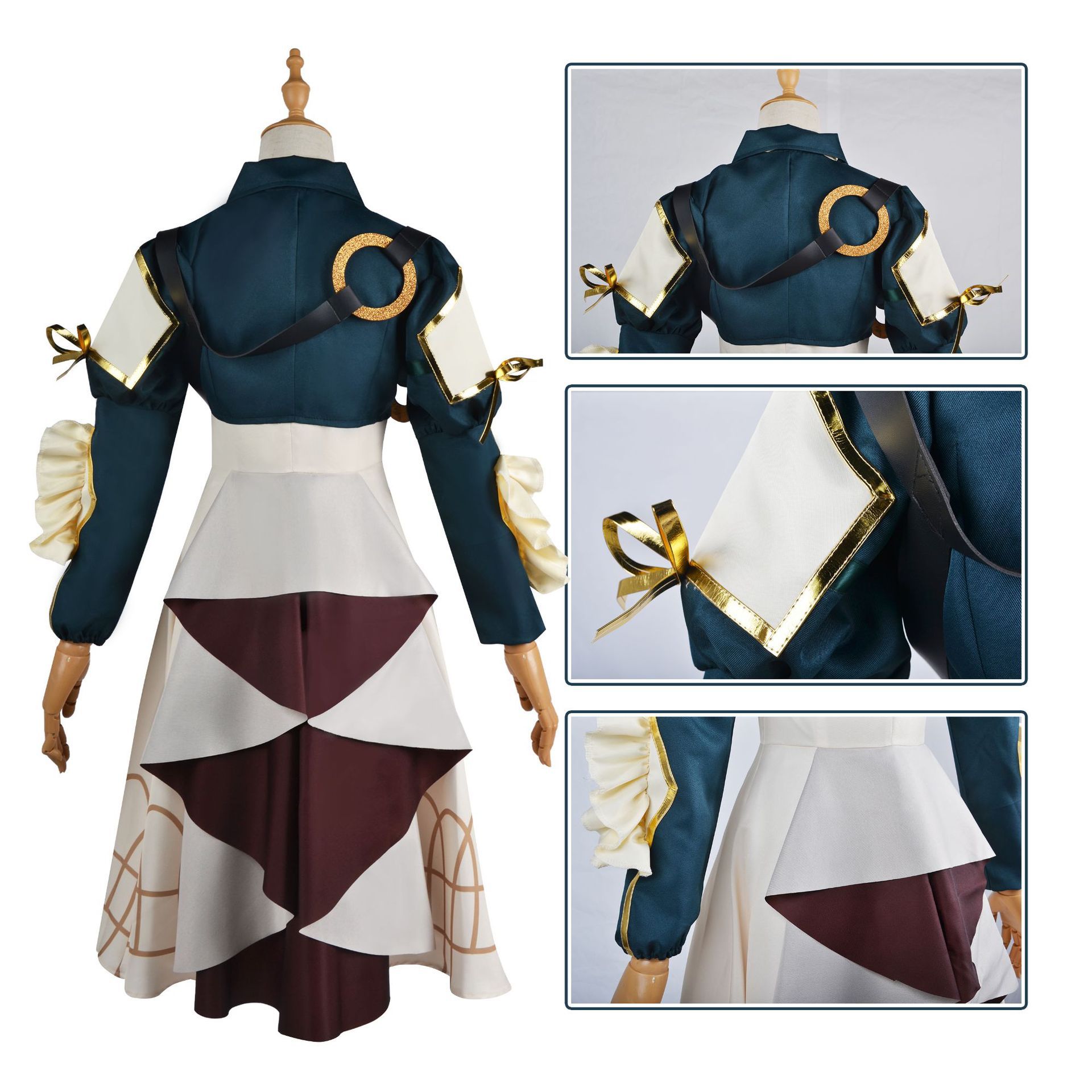 Anime Violet Evergarden Cospla - đánh giá và giá Violet Evergarden Dress