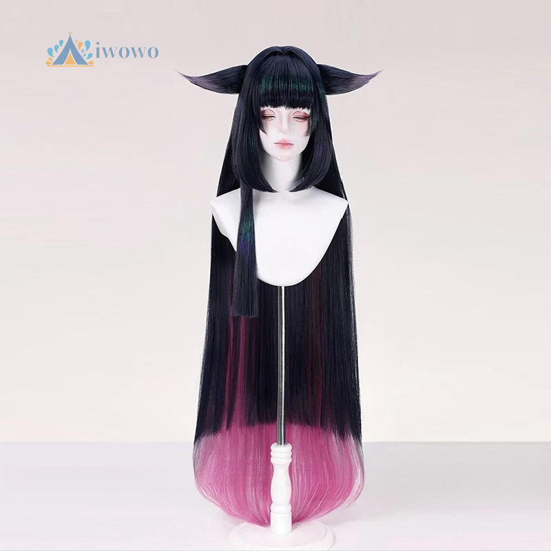 Arknights Mio Cosplay Wig Purp - đánh giá và giá Cosplay Anime Pink Hair