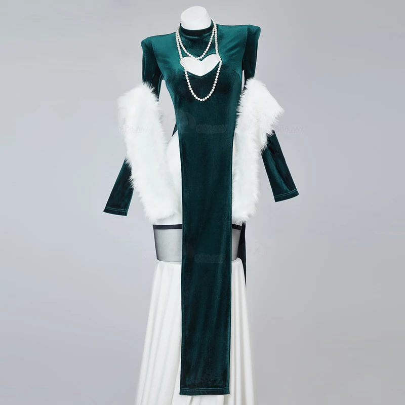 Sexy Velet Furry Cape Dress Wi - đánh giá và giá Anime Cosplay One Punch Man