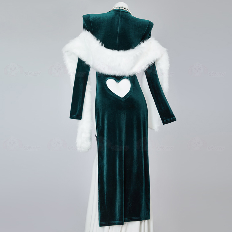 Sexy Velet Furry Cape Dress Wi - đánh giá và giá Anime Cosplay One Punch Man