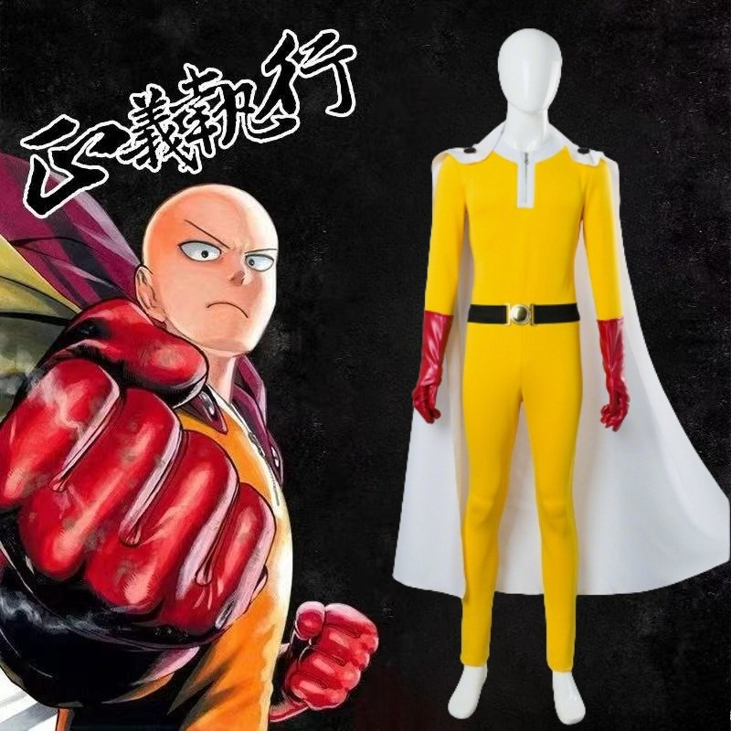 One Punch Man Saitama Cosplay  - đánh giá và giá Anime Cosplay One Punch Man