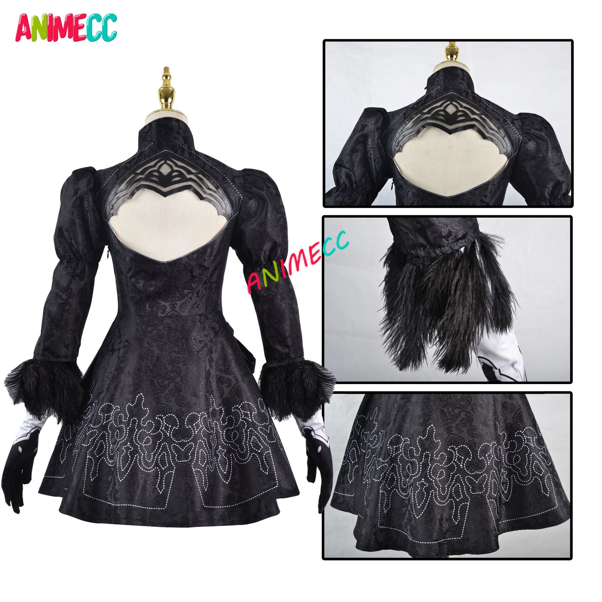 ANIMECC in Stock S-3XL 2B NieR - đánh giá và giá Anime Cosplay Eyes