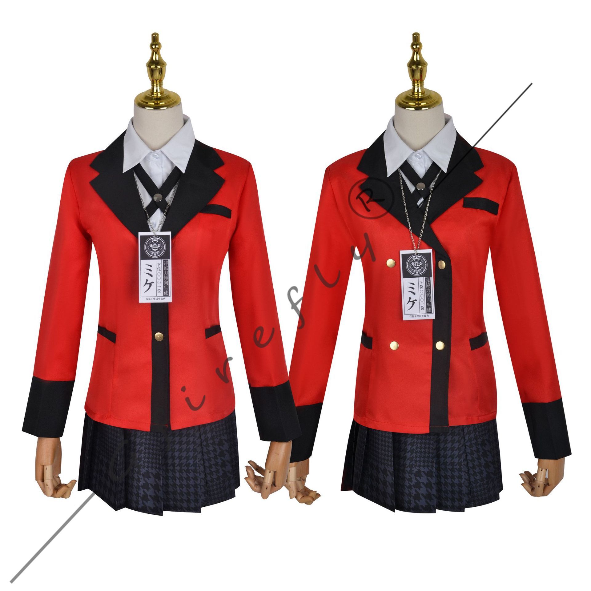 Kakegurui Cosplay Costume Jyab - đánh giá và giá Anime Cosplay Kakegurui