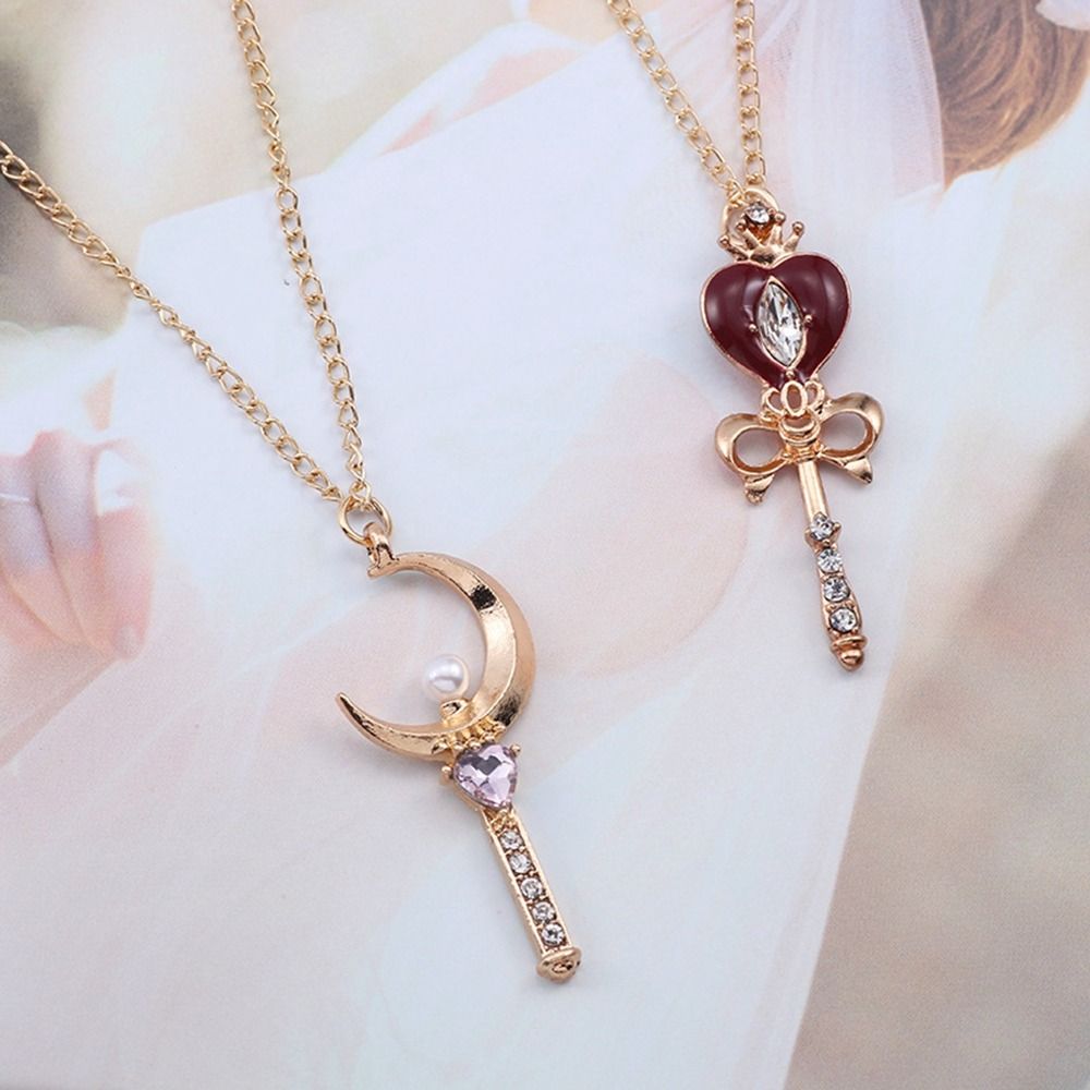 Crystal Anime Necklace Cute Co - đánh giá và giá Sailor Moon Wand