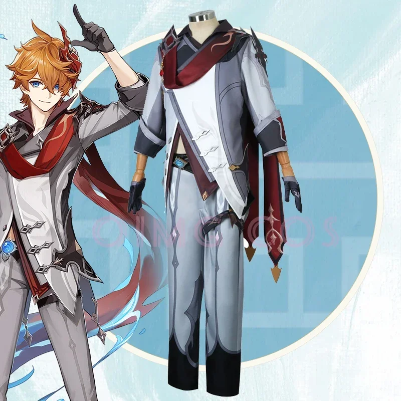 Genshin Impact Tartaglia Cospl - đánh giá và giá Anime Cosplay To Buy