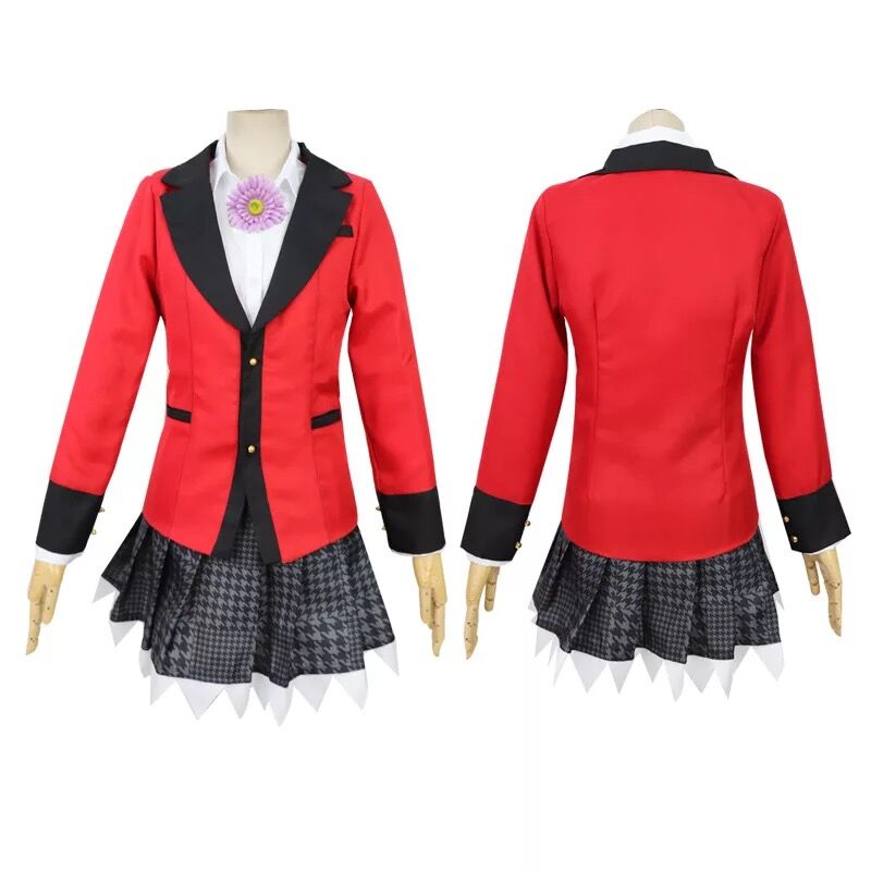 Anime Kakegurui Yumeko Trang P - đánh giá và giá Anime Cosplay Kakegurui