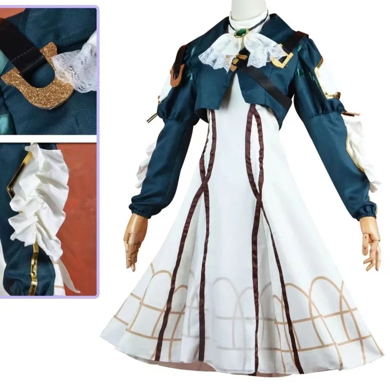 Anime Violet Evergarden Cospla - đánh giá và giá Violet Evergarden Dress