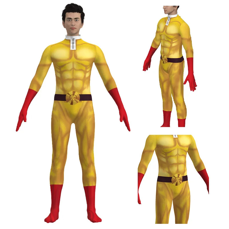 New Halloween Cosplay One Punc - đánh giá và giá Anime Cosplay One Punch Man