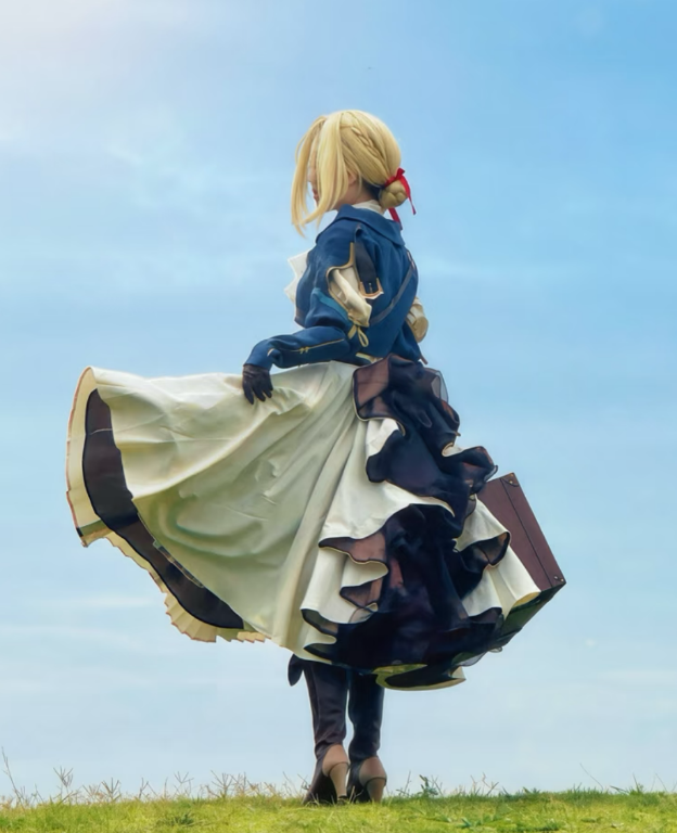 Violet Evergarden Cosplay Cost - đánh giá và giá Violet Evergarden Dress