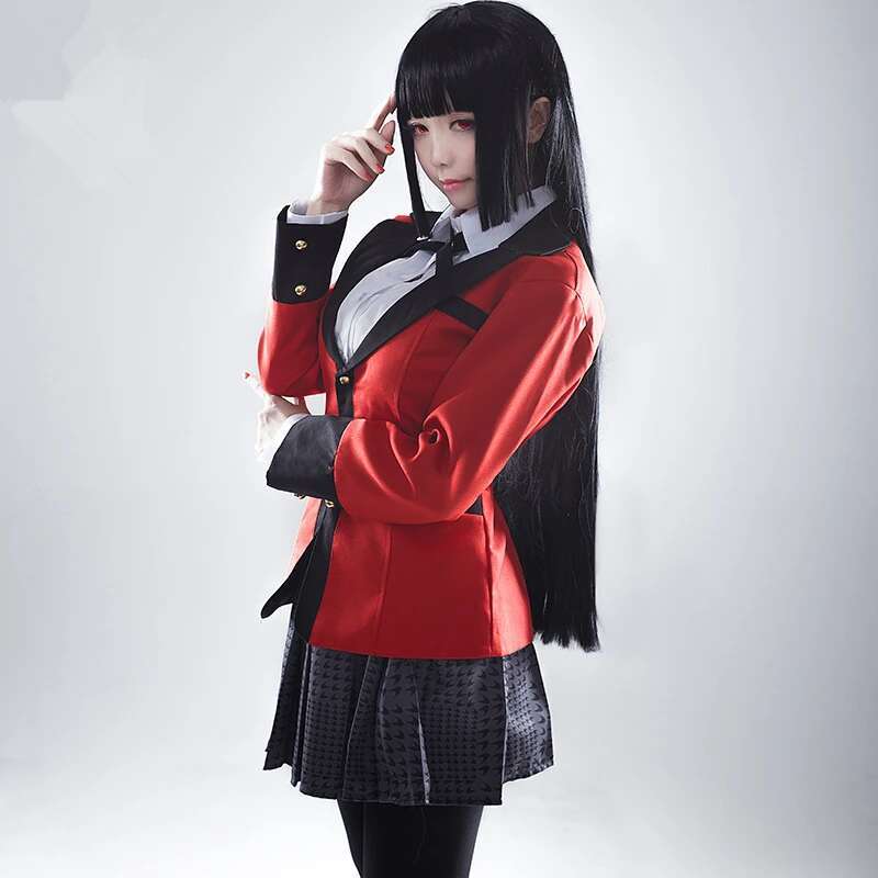 Anime Kakegurui Yumeko Jabami  - đánh giá và giá Anime Cosplay Kakegurui