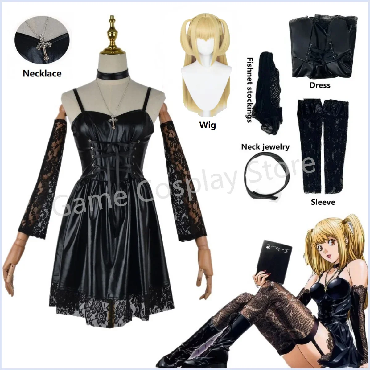 Misa Amane Cosplay Costume Dea - đánh giá và giá Violet Evergarden Dress