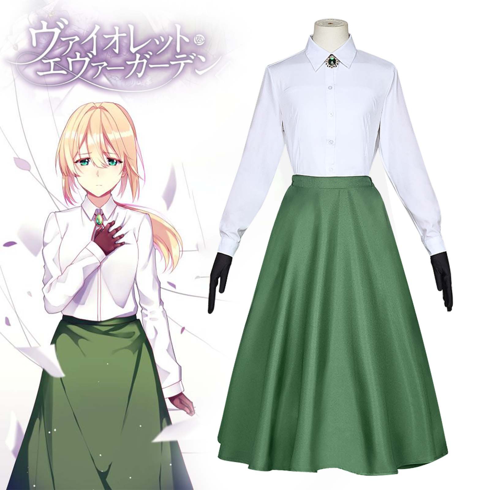 Violet Evergarden Cosplay Cost - đánh giá và giá Violet Evergarden Dress