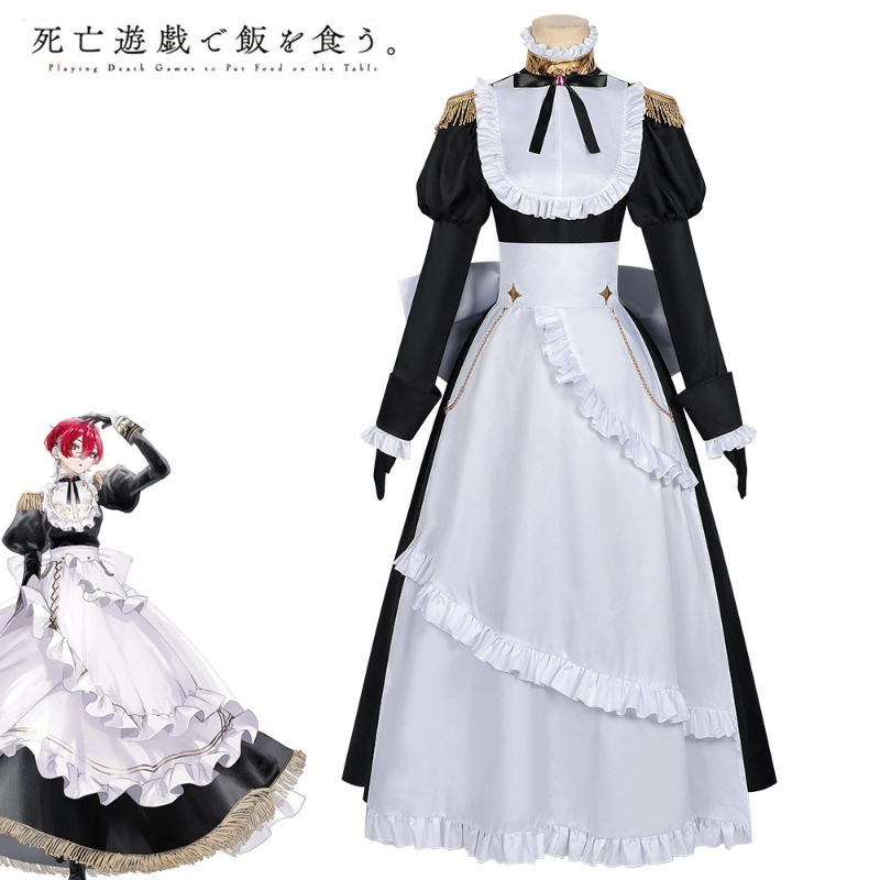 Yuuki Ghost House Maid Cosplay - đánh giá và giá Cosplay Anime Yuki