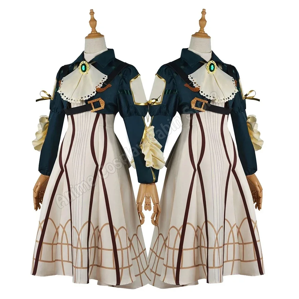 Anime Violet Evergarden Cospla - đánh giá và giá Violet Evergarden Dress