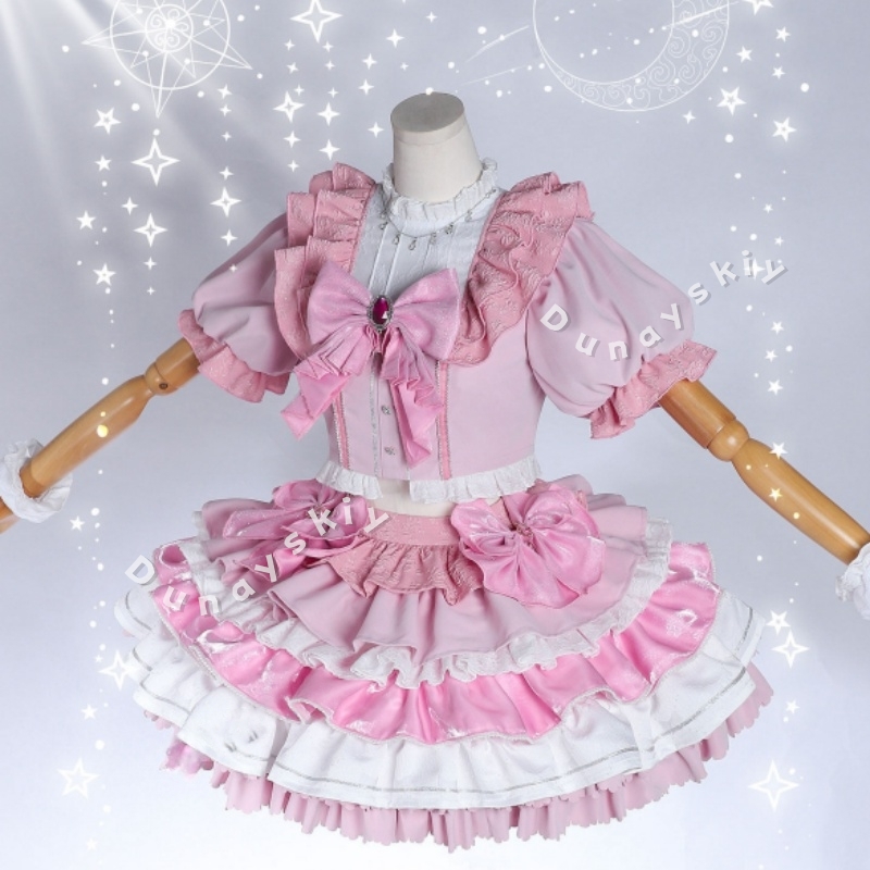 Puella Magi Madoka Magica Kana - đánh giá và giá Cosplay Anime Pink Hair