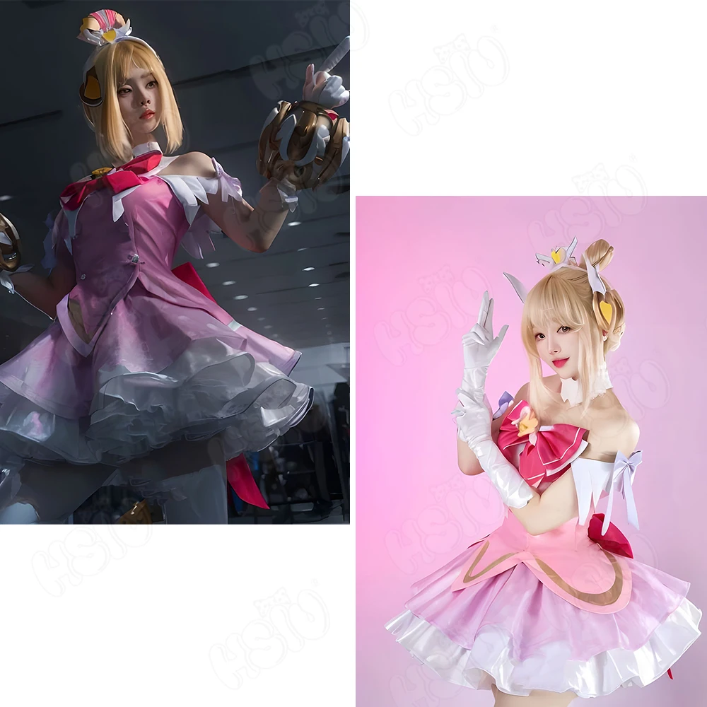 Juno Cosplay Costume Wig HSIU  - đánh giá và giá Cosplay Anime Pink Hair