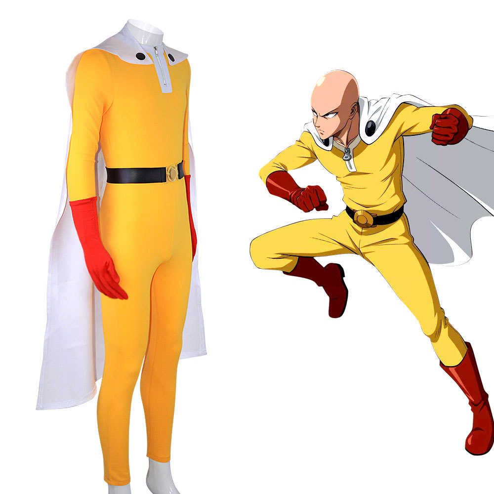 One Punch Man Saitama Cosplay  - đánh giá và giá Anime Cosplay One Punch Man