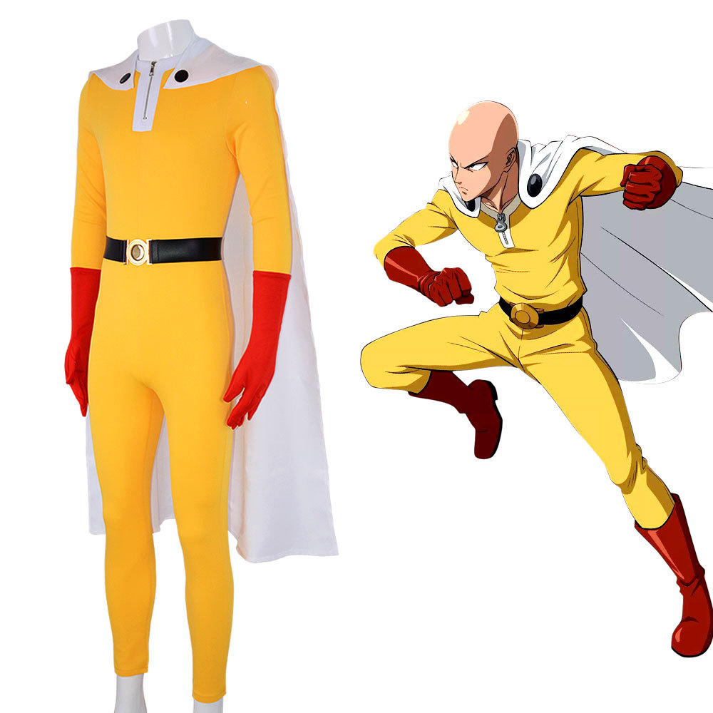 One Punch Man Saitama Cosplay  - đánh giá và giá Anime Cosplay One Punch Man