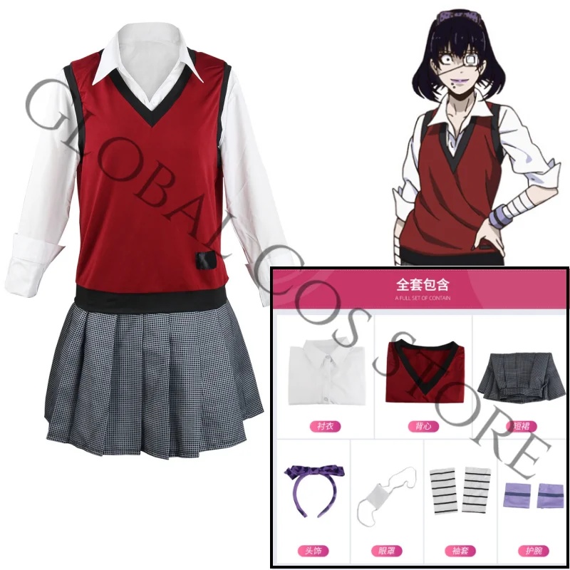 A;3\v,7'd/Midari Ikishima Cosp - đánh giá và giá Anime Cosplay Kakegurui