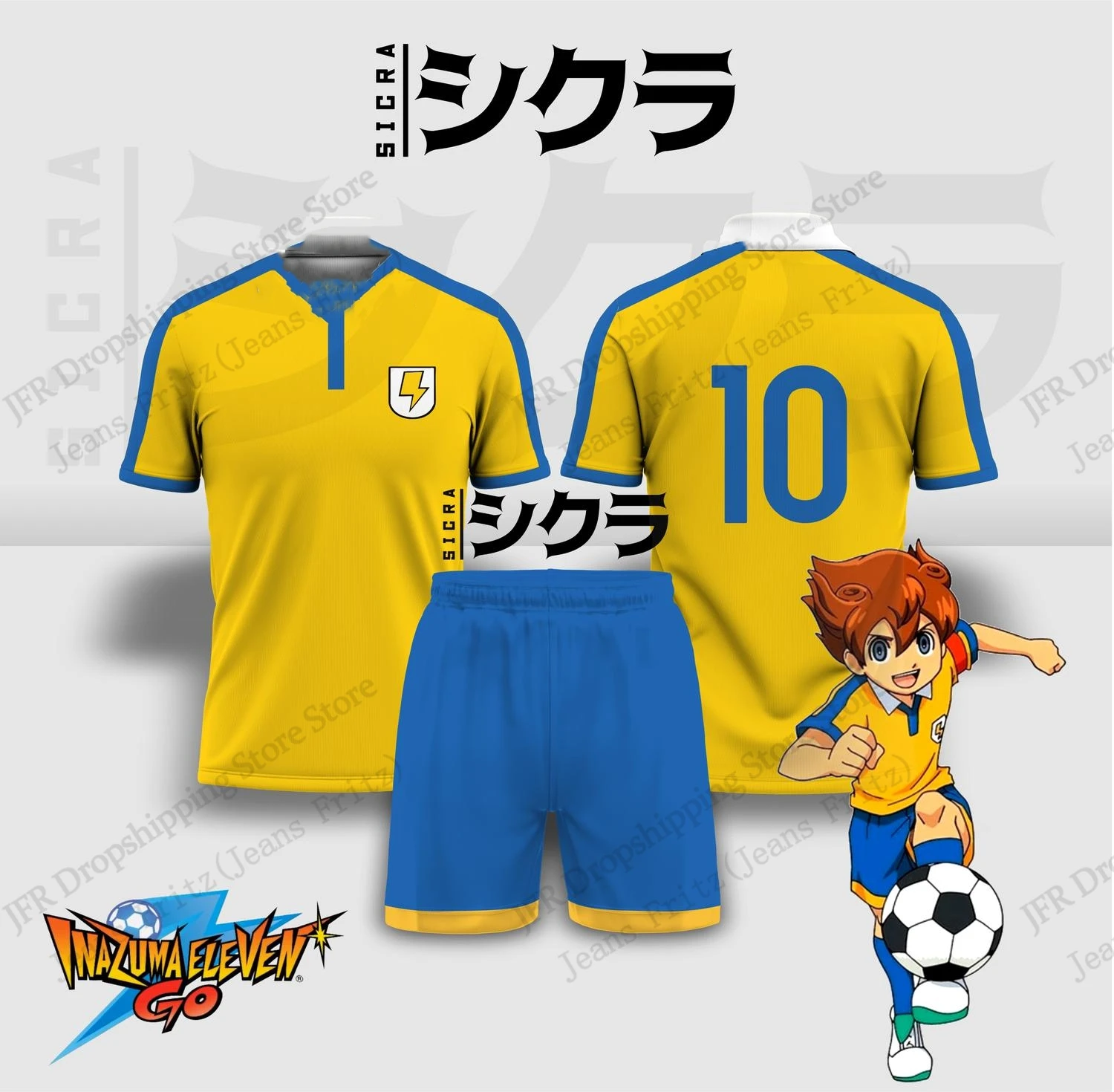 Jersey Set Jersey Inazuma Elev - đánh giá và giá Anime & Cosplay Expo Acx 2025