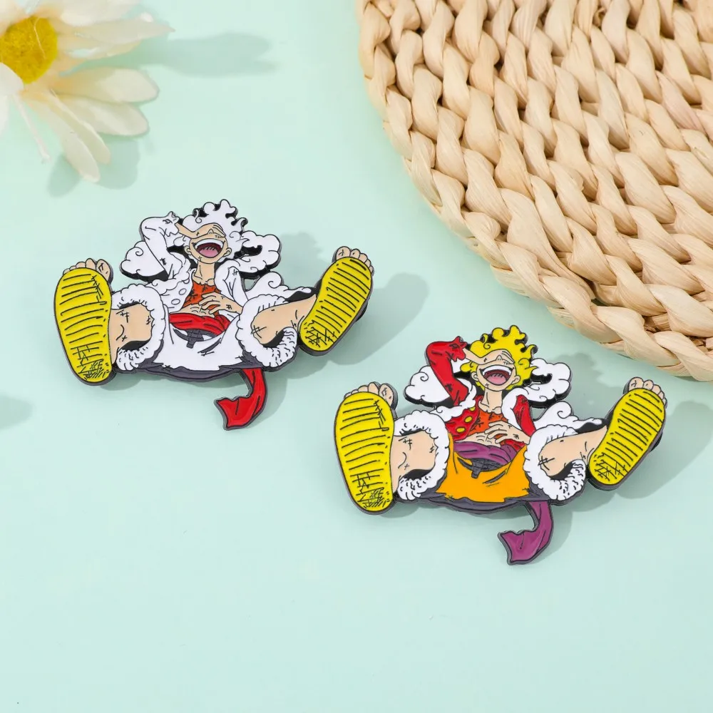 2 Pcs Anime Derivatives Brooch - đánh giá và giá Anime Cosplay Luffy