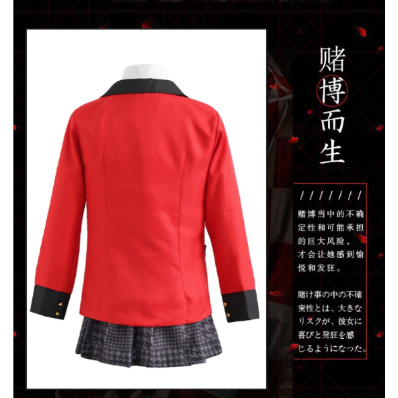 Jabami Yumeko Cosplay Costume  - đánh giá và giá Anime Cosplay Kakegurui