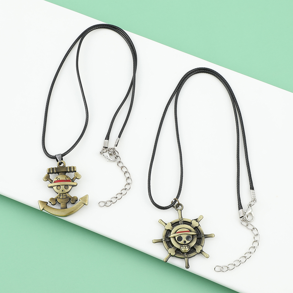 One Piece Skull Logo Necklace  - đánh giá và giá Anime Cosplay Luffy