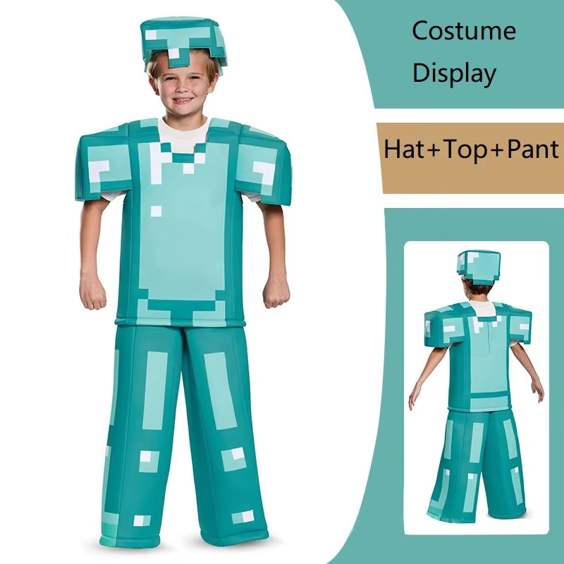 NEW Kids Cosplay Diamond Armor - đánh giá và giá Anime Cosplay Armor