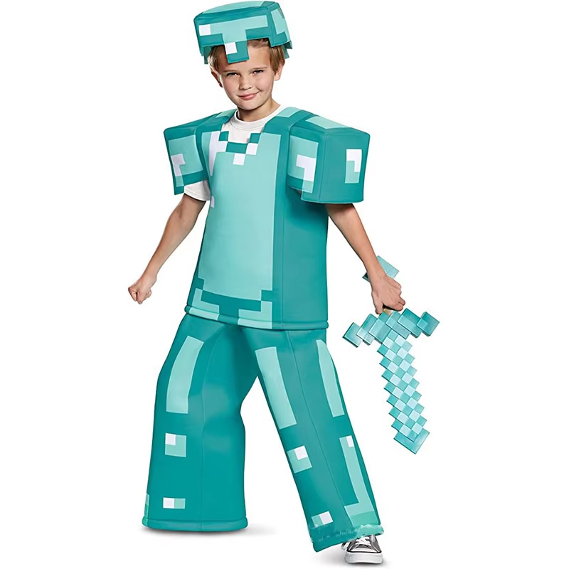 NEW Kids Cosplay Diamond Armor - đánh giá và giá Anime Cosplay Armor