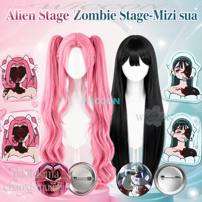 Anime Alien Stage Zombie Stage - đánh giá và giá Cosplay Anime Pink Hair