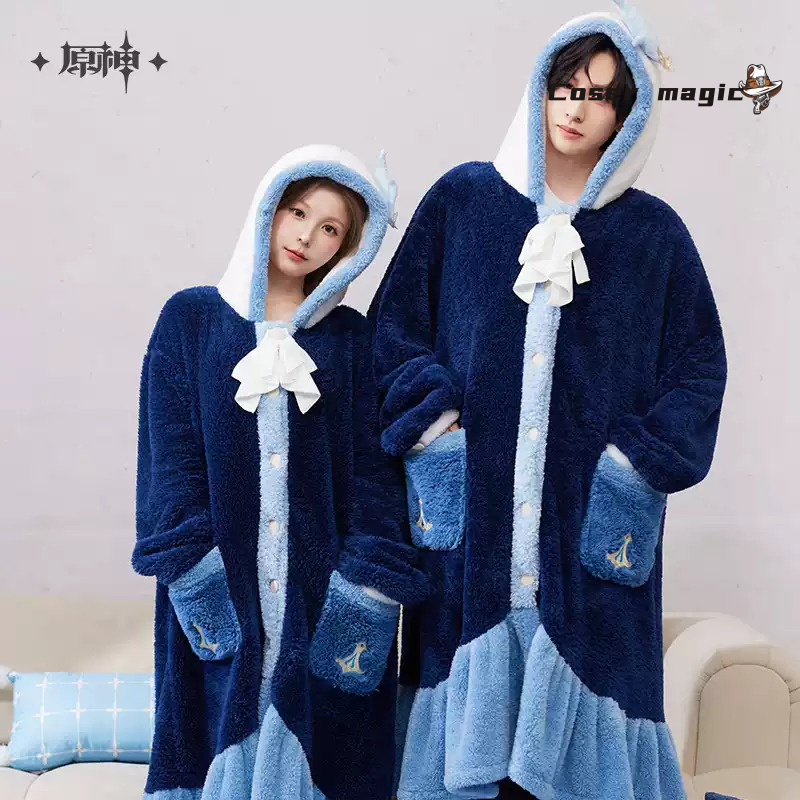 Neuvillette Pajamas Genshin Im - đánh giá và giá Anime Cosplay Eyes