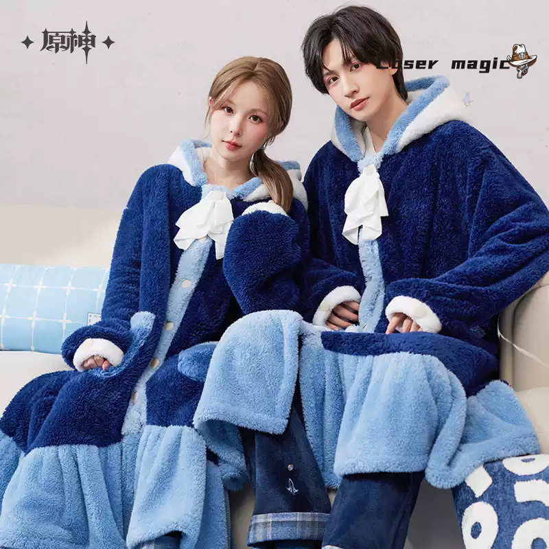Neuvillette Pajamas Genshin Im - đánh giá và giá Anime Cosplay Eyes