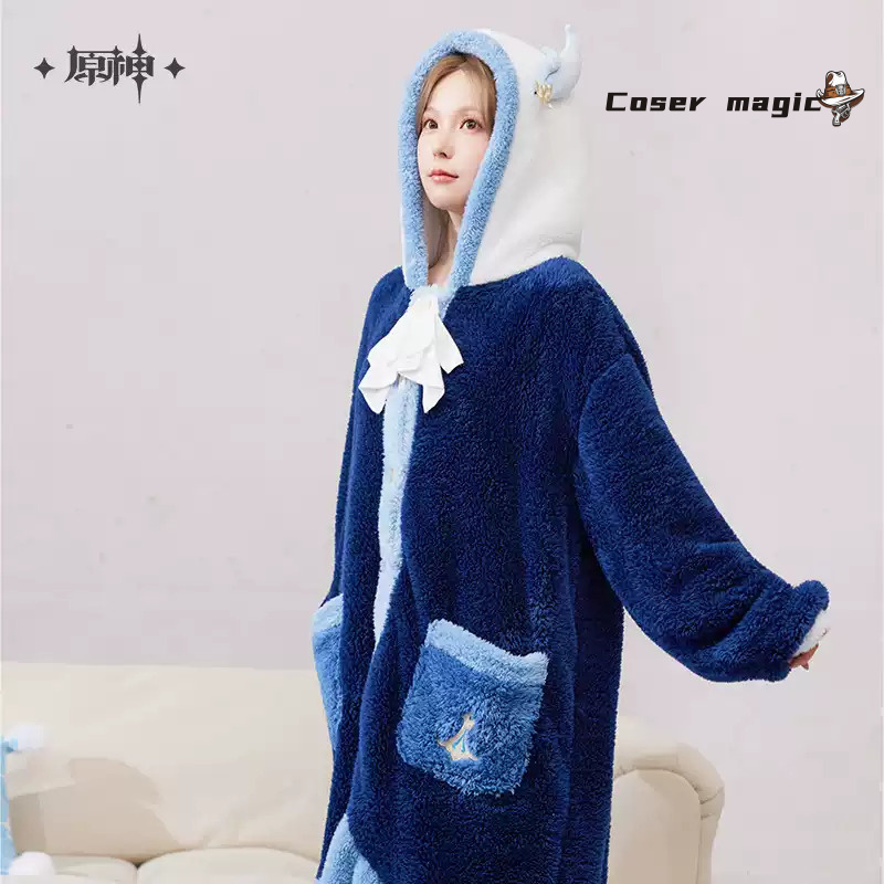 Neuvillette Pajamas Genshin Im - đánh giá và giá Anime Cosplay Eyes