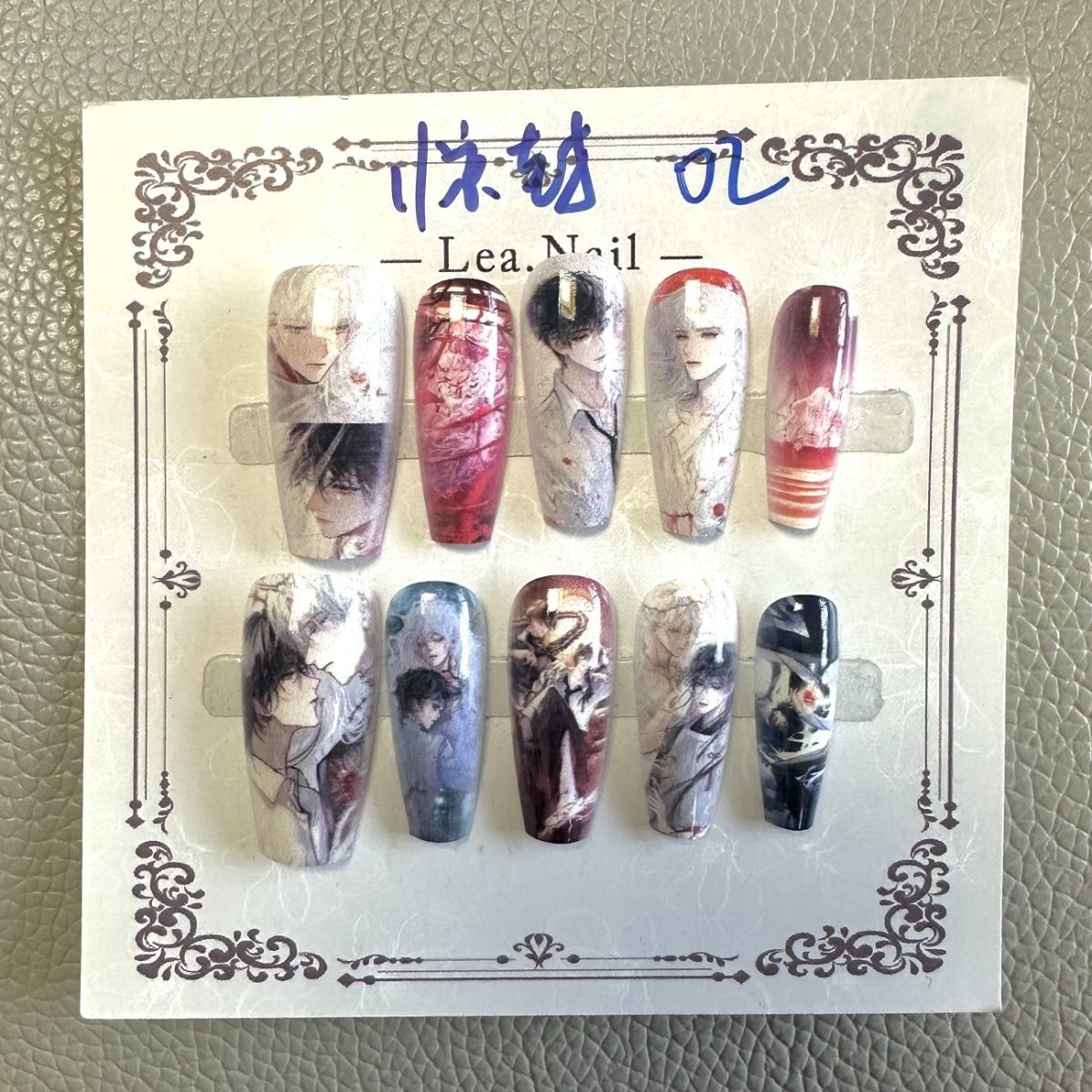 Death of The Game Nail Art Dec - đánh giá và giá Anime Cosplay Armor