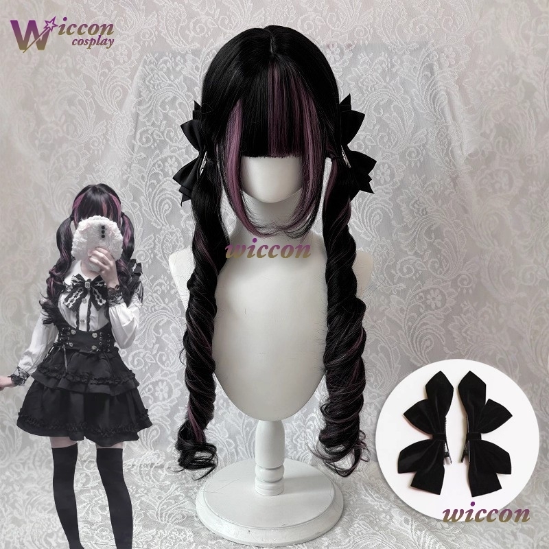 Comic ‌Black Wig with Pink Cos - đánh giá và giá Cosplay Anime Pink Hair