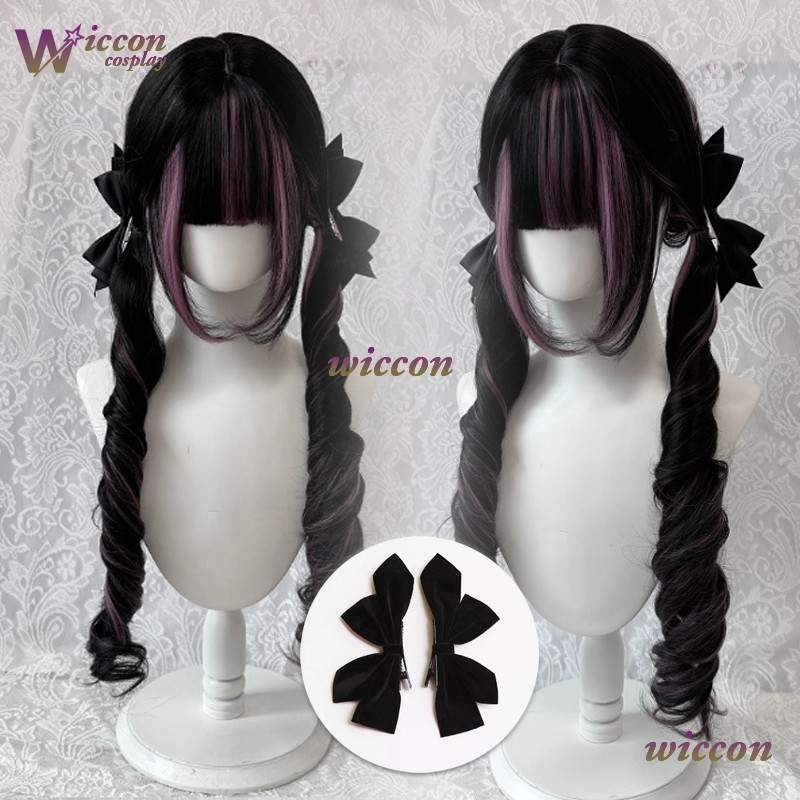 Comic ‌Black Wig with Pink Cos - đánh giá và giá Cosplay Anime Pink Hair