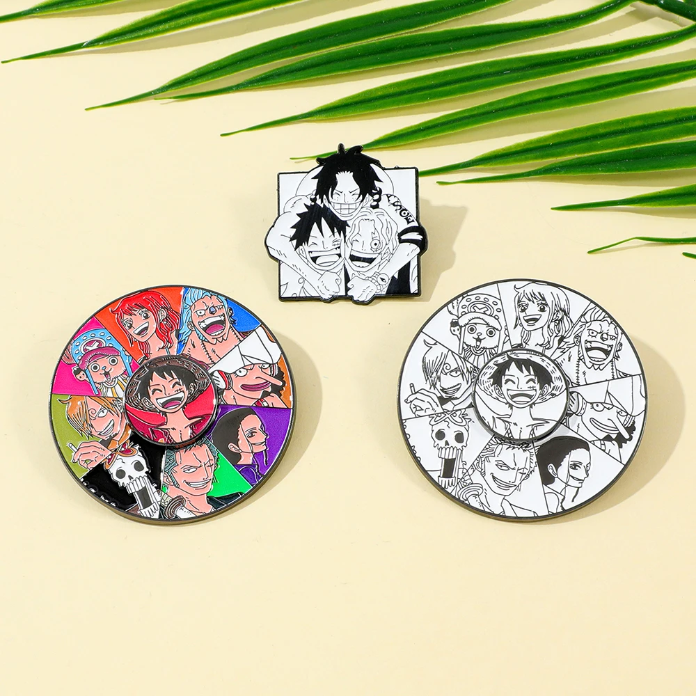3 Pcs Anime One Piece Brooch L - đánh giá và giá Anime Cosplay Luffy